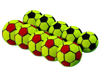 10x Tépőzáras labda futball dartshoz