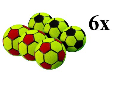 6x Tépőzáras labda futball dartshoz