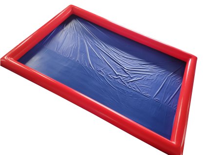 bazén, nafukovací bazén pro aquazorbing, lodičky, atrakce, vodní nafukovací bazén, pool, becken, schwimmbecken, aufblasbar, inflatable waterball pool