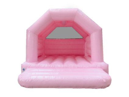 Svatebný nafukovací skákací hrad A štýl (Barva Pastel Peach)