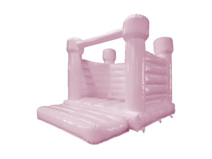 Svatebný nafukovací skákací hrad H štýl (Barva Pastel Peach)