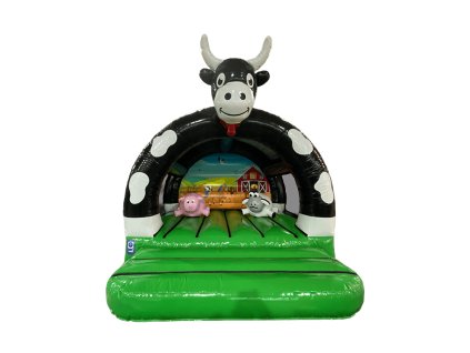 Skákací Hrad "Účko" 3,8 X 3,8m 3D (TÉMATIKA Tiger)