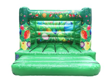 2622 skakaci hrad zeleny jednoduchy 1