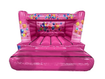 2625 skakaci hrad ruzovy do interieru herny detskeho koutku 1