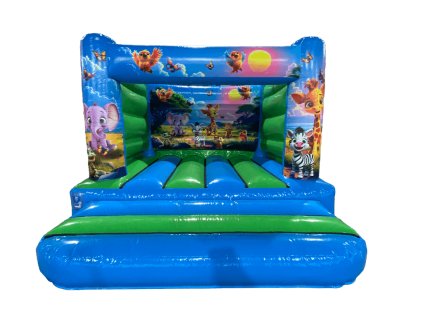 2643 1 skakaci hrad dzungle jednoduchy do interieru herny 1