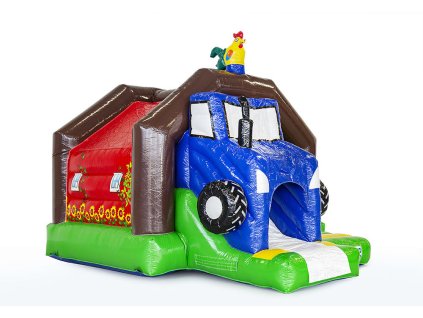 3669 2311 2 traktor se skluzavkou 3