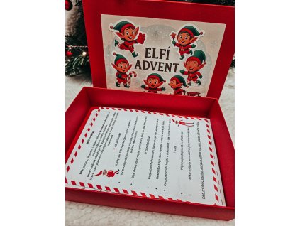 Elfíkov čarovný Advent bez Elfa + Omaľovánky