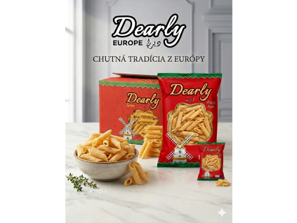Chipsy Dearly paprkove 90Ks