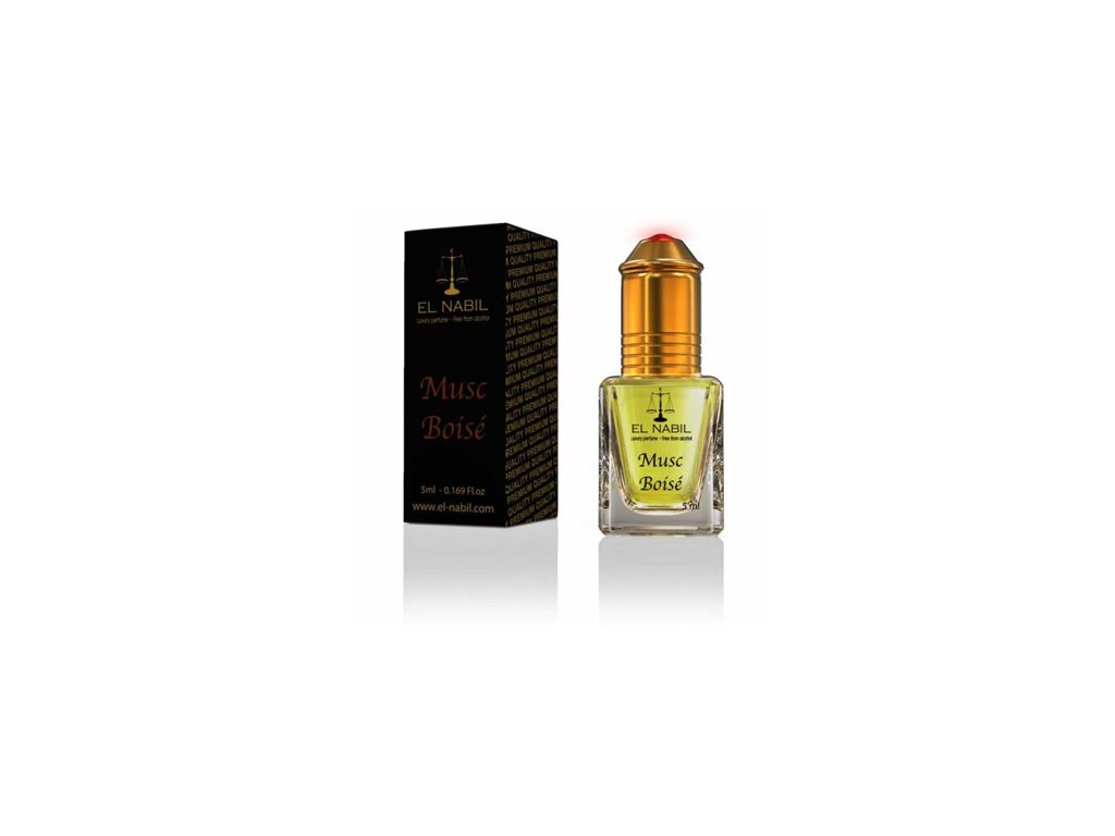 El Nabil - Musc Boise - 5 ml parfémový olej roll-on Pro ženy a Muže