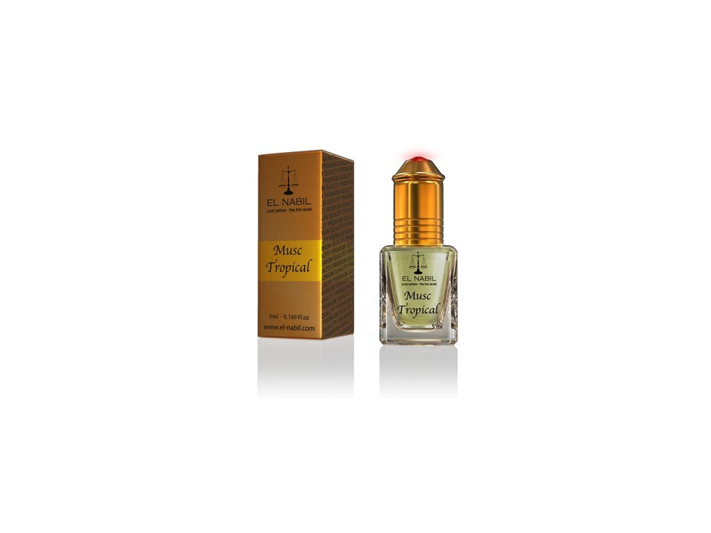 El Nabil - Musc Tropical - 5 ml parfémový olej roll-on - pro ženy