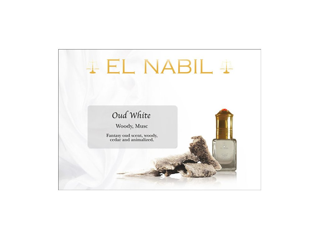 El Nabil - Oud White - Parfémový olej