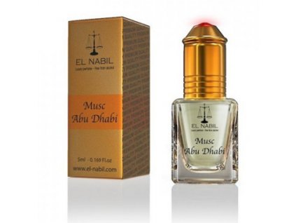 El Nabil - Musc Abu Dhabi 5 ml roll-on parfémový olej - pro muže