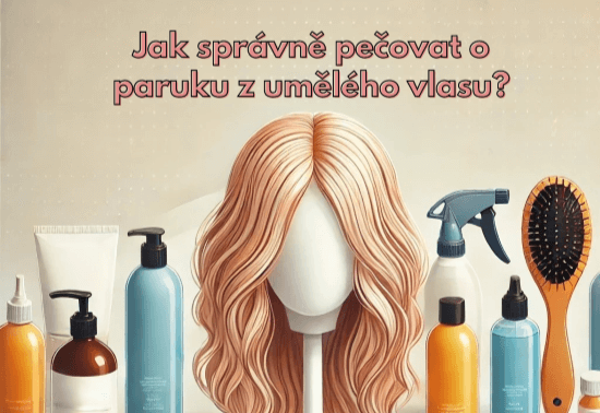 Jak správně pečovat o paruku z umělého vlasu?