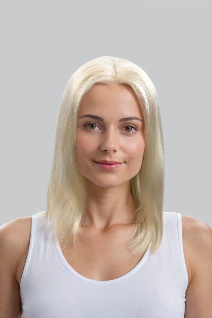 tupe blond 40cm 2