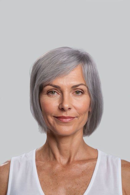 tupe popelblond 30cm