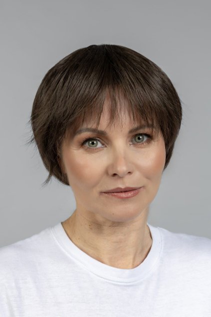 dámská hnědá paruka Claudia23