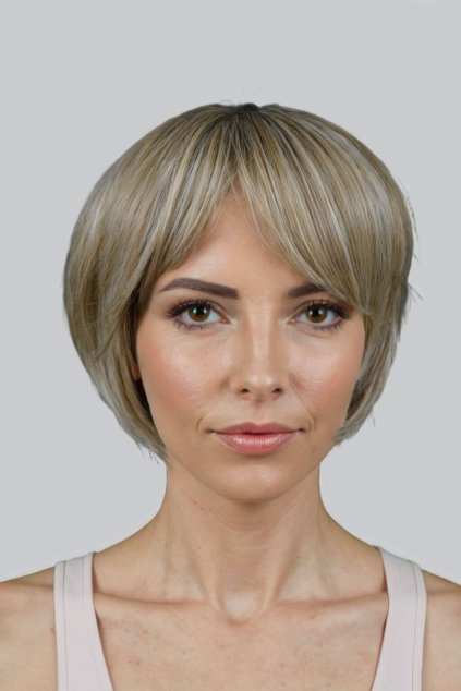 dámská krátká blond paruka Renata21