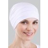 dámský šátek na hlavu bílý