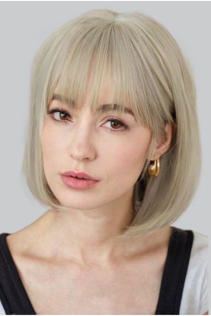dámska blond mikádo paruka Kiara6