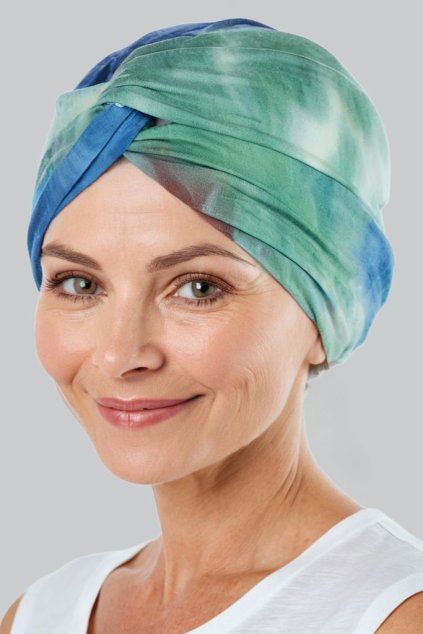turban batikovaný