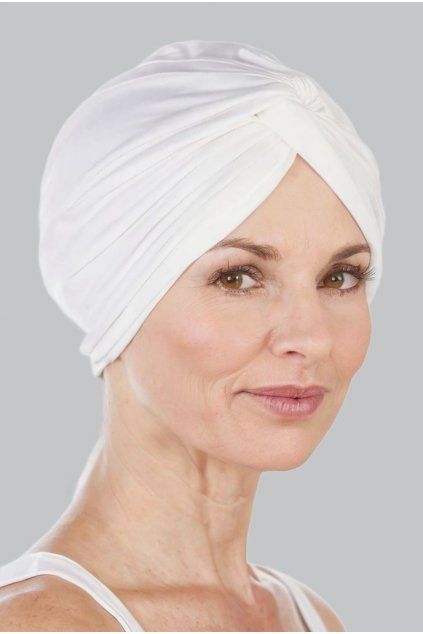 turban biely