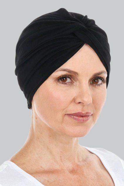 turban čierny