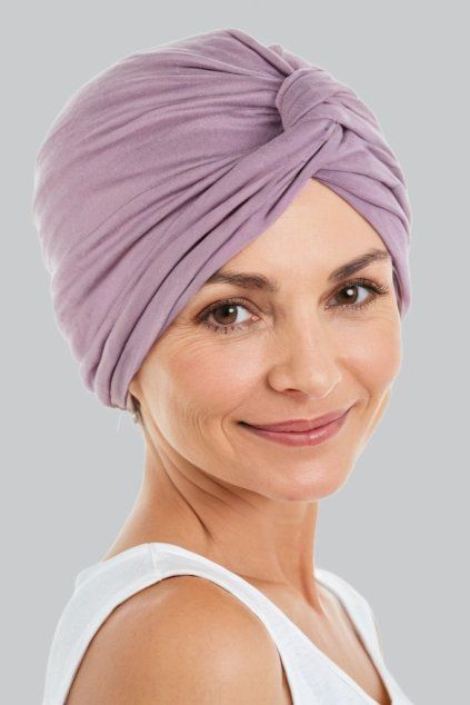 turban fialový