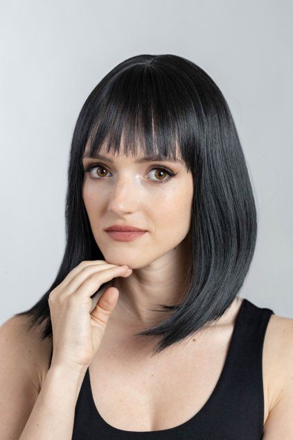 čierna mikádo dámska paruka Ariana27