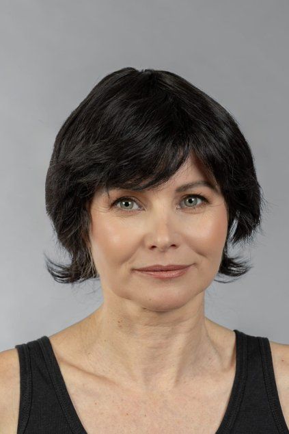 dámska čierna paruka Claudia24