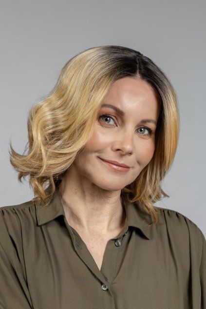 dámska blond paruka Simona9