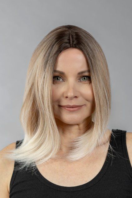 dámska blond mikádo paruka Francesca20