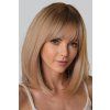 dámska mikádo blond hnedá paruka Rita49