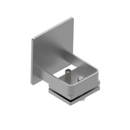 Krytka profilu INOX, profil 80x80mm