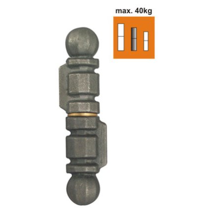 Záves ozdobný D25, L130mm