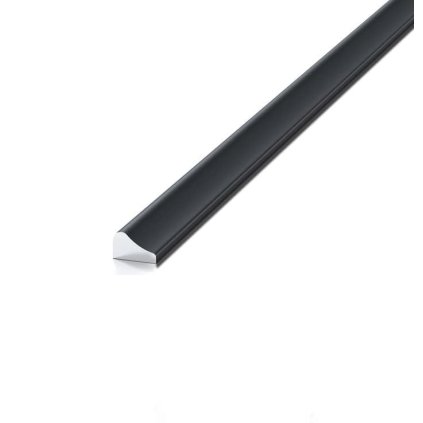 Lišta prah pre sprchový kút 9x15mm Black