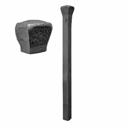 Tyč zakovaná h150, 12x12mm
