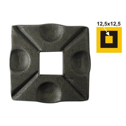 Rozeta 52x52,  t6mm