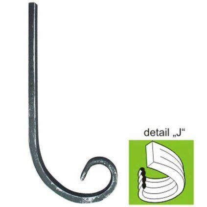 Element tvaru-polcečko 70x130, 12x12mm