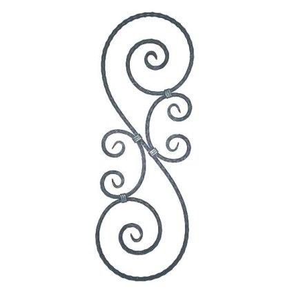 Ornament 310x900, P/035-12x12mm