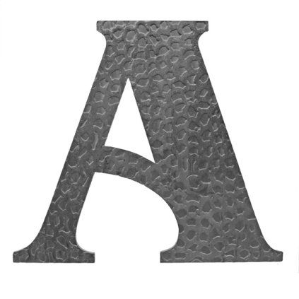Písmeno kované "A" h170mm