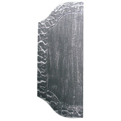 Štitok bránový zdobený bez otvorov 265x105, t3mm