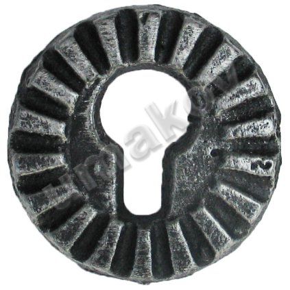 Štítok zámkový-fab cast iron, D68mm