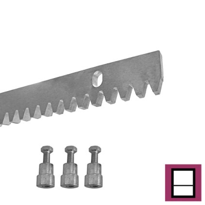 Hrebeň oceľový Zn, 30x12mm, L1m,max 2200kg