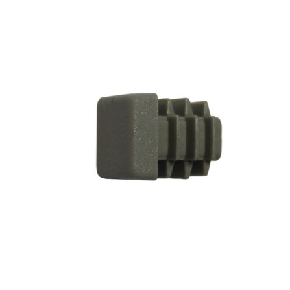 Záslepka - šedá PVC, 12x12mm