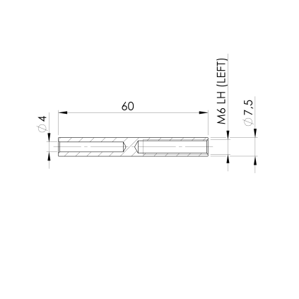Úchytka lanka - napinak
