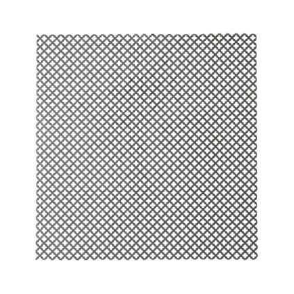Dierovaný plech Fe Krížik 10x10mm 1x2m
