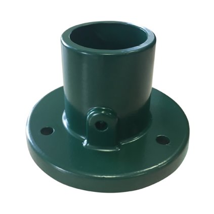 Pätka stĺpika AlPVC D48mm zelená
