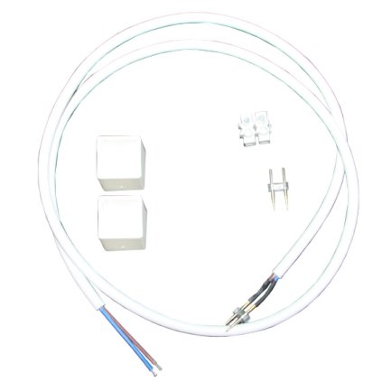 Kábel dvojžilový + led konektor 2x0,75mm 1x1m