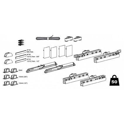 Posuv - sada príslušenstva pre GS-AL/P8106/N/E synchro