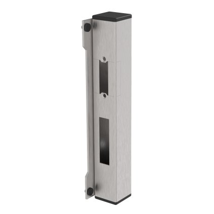 Doraz bránky pre elektromag. zámok uni.,40x40 Inox